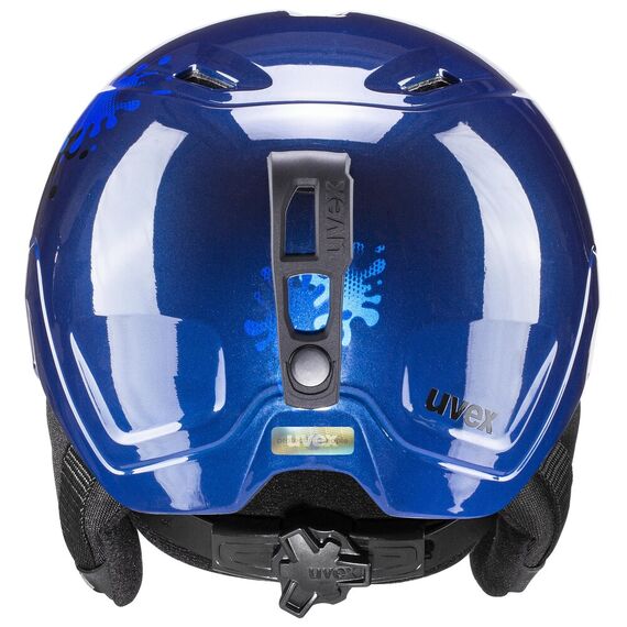 UVEX Kask narciarski Heyya niebieski, Kolor: niebieski, Rozmiar: 51-55, 4 zdjęcie