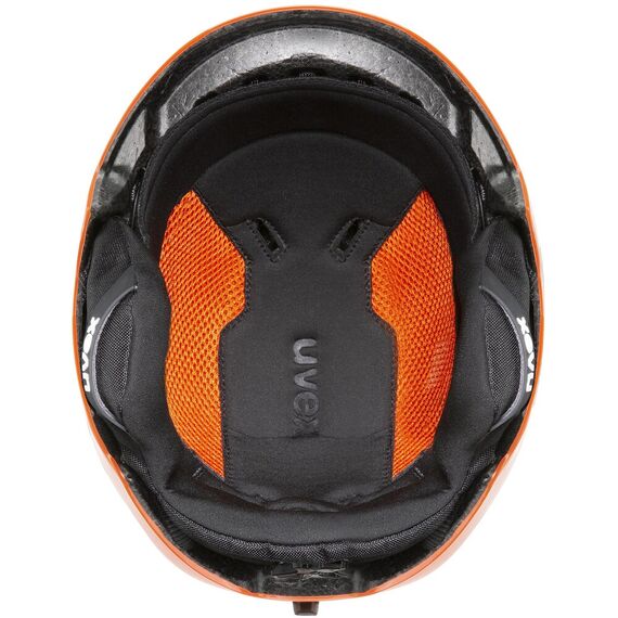 Kask narciarski dziecięcy UVEX Viti, Kolor: czerwony, Rozmiar: 46-50, 3 zdjęcie Kask narciarski dziecięcy UVEX Viti, Kolor: czerwony, Rozmiar: 46-50, 3 zdjęcie