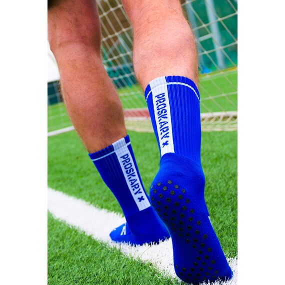 PROSKARY skarpety piłkarskie antypoślizgowe ELITE niebieskie, Kolor: niebieski, Rozmiar: 41-47, 3 zdjęcie