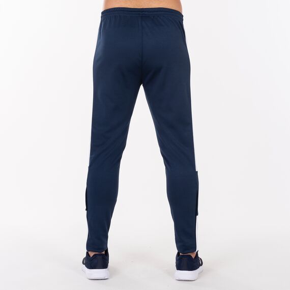 JOMA CHAMPIONSHIP IV 100761.306 spodnie męskie dresowe treningowe granatowe/czerwone, Kolor: niebieski, Rozmiar: S, 3 zdjęcie