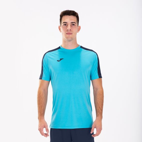JOMA ACADEMY 101656.013 koszulka męska sportowa turkusowa, Kolor: turkusowy, Rozmiar: S