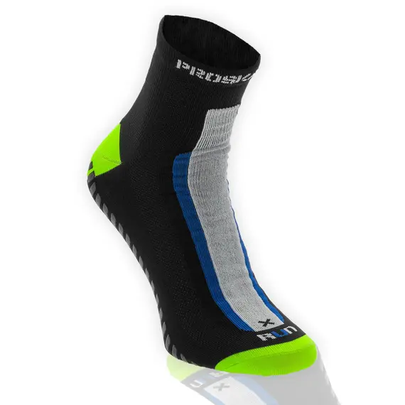 PROSKARY X-Run skarpety do biegania antypoślizgowe czarne, 2 zdjęcie