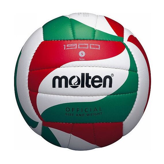 MOLTEN V5M1900 Piłka do siatkówki na halę biała/czerwona/zielona