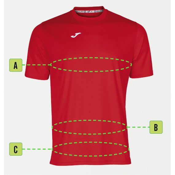 JOMA COMBI 100052.450 koszulka męska sportowa treningowa t-shirt czarna, Kolor: czarny, Rozmiar: M, 5 zdjęcie