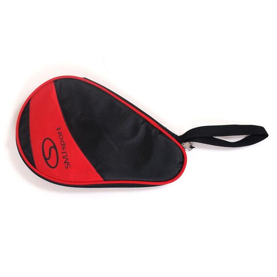 Pokrowiec na rakietkę do tenisa stołowego z kieszonką na piłeczki SMJ SPORT czarny, 2 zdjęcie Pokrowiec na rakietkę do tenisa stołowego z kieszonką na piłeczki SMJ SPORT czarny, 2 zdjęcie