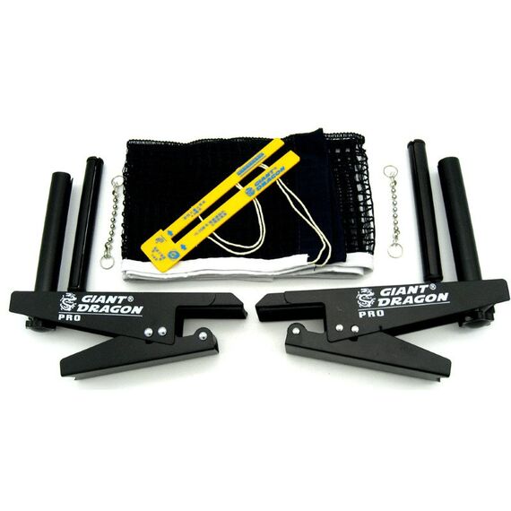 Siatka do tenisa stołowego 175x15cm z klipsem GIANT DRAGON czarna, 2 zdjęcie