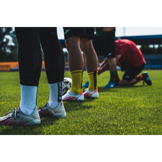 PROSKARY skarpety piłkarskie antypoślizgowe ELITE niebieskie, Kolor: biały, Rozmiar: 35-40, 6 zdjęcie