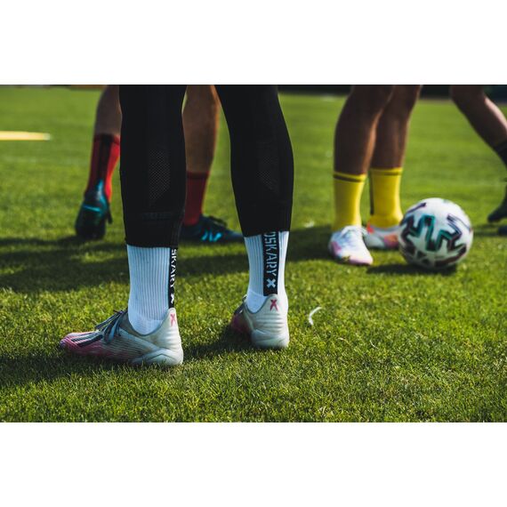 PROSKARY skarpety piłkarskie antypoślizgowe ELITE niebieskie, Kolor: biały, Rozmiar: 35-40, 3 zdjęcie