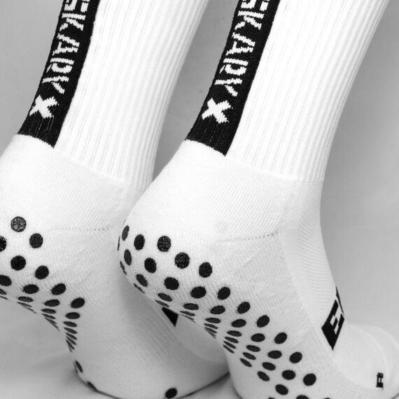 PROSKARY skarpety piłkarskie antypoślizgowe ELITE niebieskie, Kolor: biały, Rozmiar: 35-40, 9 zdjęcie