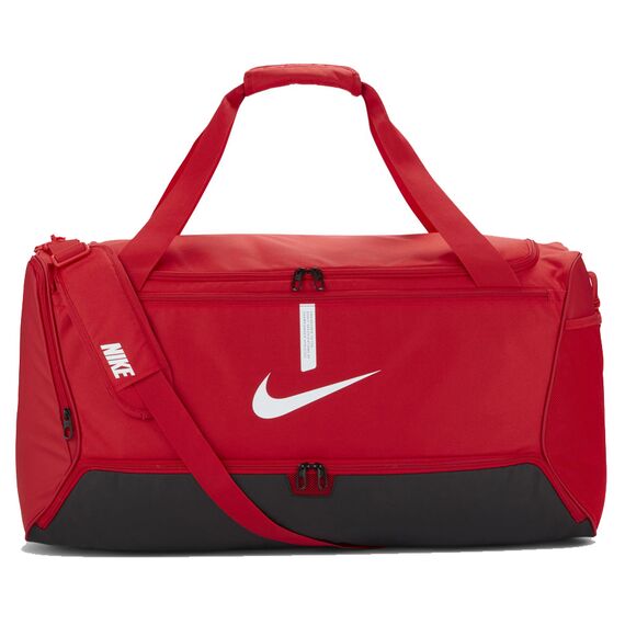 NIKE Torba Academy Team Duff CU8089 657 czerwona, Kolor: czerwony, Rozmiar: L, Pojemność (litry): 95