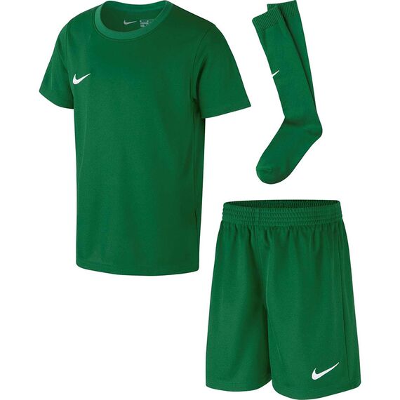 NIKE Komplet sportowy dla dzieci DRY Park Kit Set CD2244 302 zielony, Kolor: zielony, Rozmiar: M