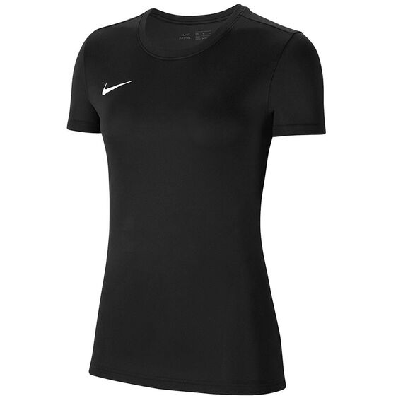NIKE Koszulka damska W NK Dry Park VII JSY SS BV6728 010 czarna, Kolor: czarny, Rozmiar: S