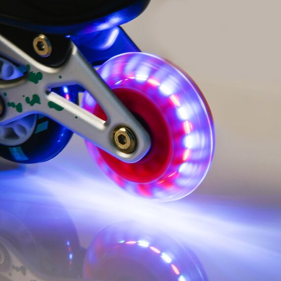 METEOR Rolki regulowane z wymienną płozą 4w1 Painter, Kolor: czarny, Waga: 2.9, Rozmiar: L (38-41), 6 zdjęcie