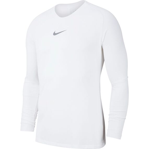 NIKE koszulka męska termoaktywna Dry Park First Layer JSY LS AV2609 100 biała, Kolor: biały, Rozmiar: 2XL