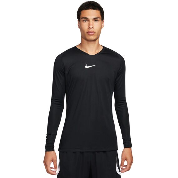 NIKE koszulka męska termoaktywna Dry Park First Layer JSY LS AV2609 010 czarna, Kolor: czarny, Rozmiar: S