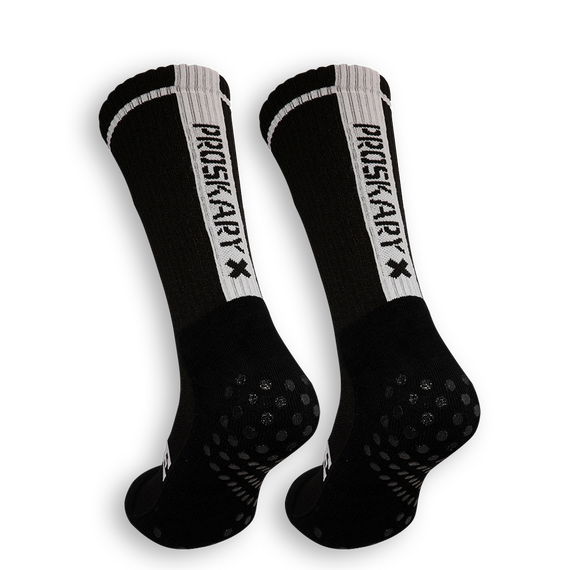 PROSKARY skarpety piłkarskie antypoślizgowe ELITE niebieskie, Kolor: czarny, Rozmiar: 35-40, 3 zdjęcie