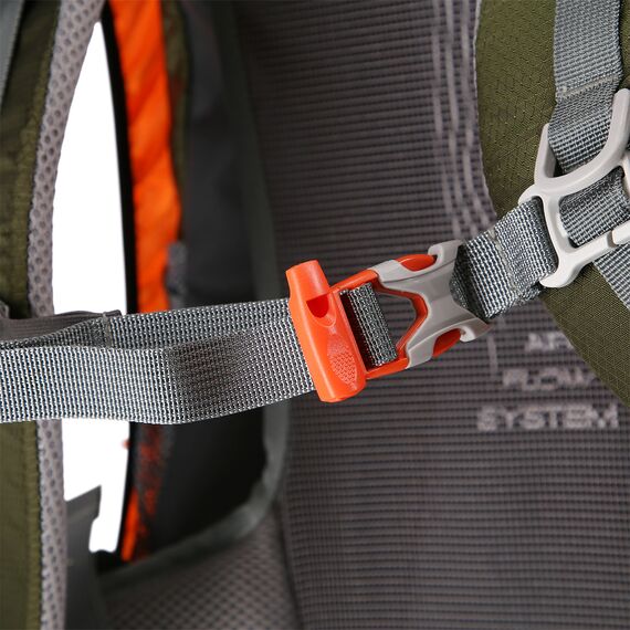 Plecak trekkingowy turystyczny 40L NILS CAMP RAMBLER NC1917 zielony, 10 zdjęcie