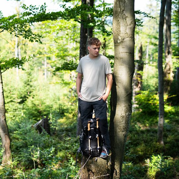 Plecak trekkingowy turystyczny 40L NILS CAMP KJOLEN NC1938 czarny, Kolor: czarny, Waga: 0,8, Rozmiar: one size, 5 zdjęcie