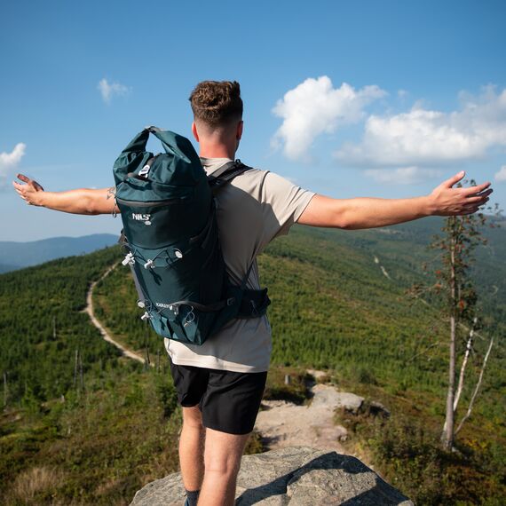 Plecak trekkingowy turystyczny 40L NILS CAMP KJOLEN NC1938 zielony, Kolor: zielony, Waga: 0,8, Rozmiar: one size, 15 zdjęcie