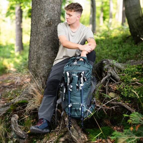 Plecak trekkingowy turystyczny 40L NILS CAMP KJOLEN NC1938 zielony, Kolor: zielony, Waga: 0,8, Rozmiar: one size, 13 zdjęcie