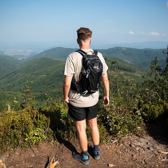 Plecak trekkingowy lekki 18L NILS CAMP NC1950 niebieski, Kolor: czarny, Waga: 0,4, Rozmiar: one size, 16 zdjęcie