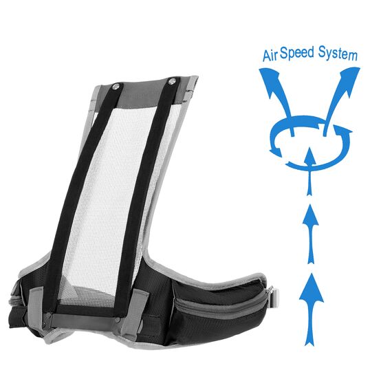 Plecak trekkingowy lekki 18L NILS CAMP NC1950 niebieski, Kolor: czarny, Waga: 0,4, Rozmiar: one size, 10 zdjęcie