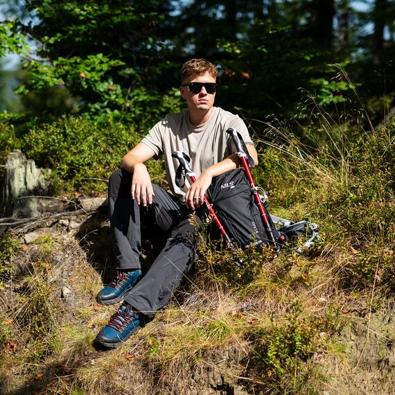 Plecak trekkingowy lekki 18L NILS CAMP NC1950 niebieski, Kolor: czarny, Waga: 0,4, Rozmiar: one size, 9 zdjęcie