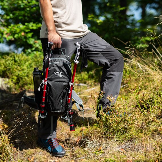 Plecak trekkingowy lekki 18L NILS CAMP NC1950 niebieski, Kolor: czarny, Waga: 0,4, Rozmiar: one size, 8 zdjęcie