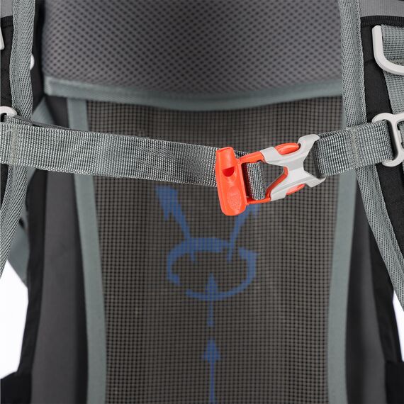 Plecak trekkingowy lekki 18L NILS CAMP NC1950 niebieski, Kolor: czarny, Waga: 0,4, Rozmiar: one size, 5 zdjęcie