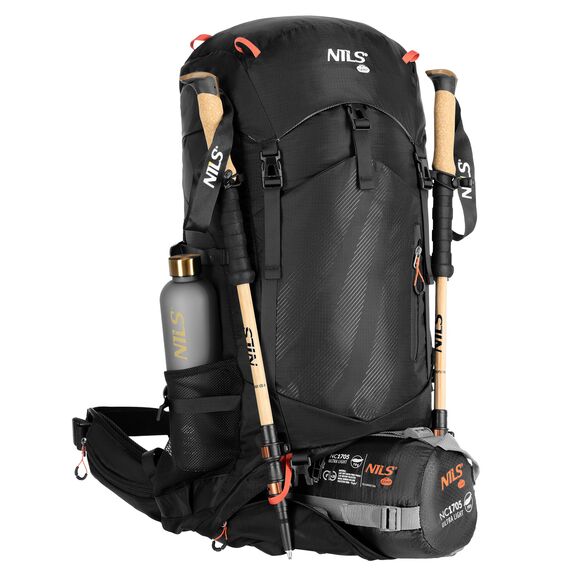 Plecak w góry trekkingowy 65L NILS CAMP NORDKAPP NC1992 czarny, 11 zdjęcie