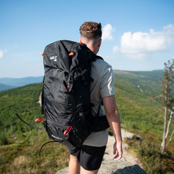 Plecak w góry trekkingowy 65L NILS CAMP NORDKAPP NC1992 czarny, 10 zdjęcie