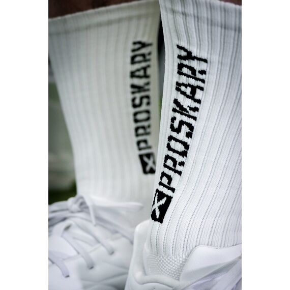 PROSKARY skarpety piłkarskie antypoślizgowe Comfort białe, Kolor: biały, Rozmiar: 35-40, 6 zdjęcie PROSKARY skarpety piłkarskie antypoślizgowe Comfort białe, Kolor: biały, Rozmiar: 35-40, 6 zdjęcie