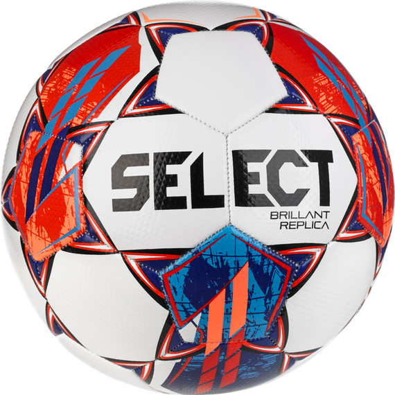 SELECT piłka nożna treningowa Brillant Replica v24 biała, Kolor: biały, Waga: 0.4, Rozmiar: 5