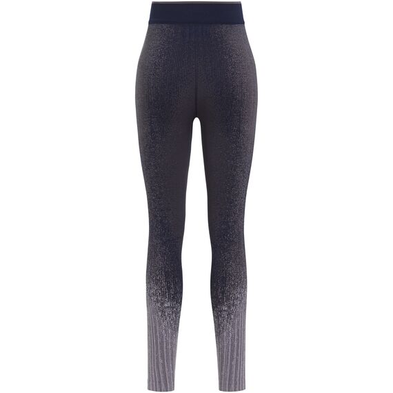 ODLO spodnie termoaktywne damskie legginsy Blackcomb fioletowe, Kolor: fioletowy, Waga: 0.2, Rozmiar: L