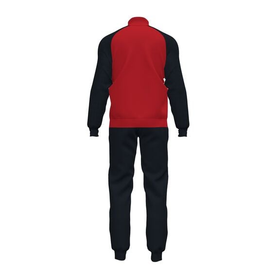 JOMA ACADEMY IV dres męski treningowy komplet bluza i spodnie 101966.601 czerwony/czarny, Kolor: czarny, Waga: 0.2, Rozmiar: M