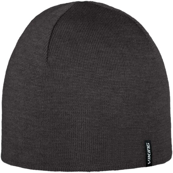 VIKING NOMRA 2.0 czapka zimowa unisex z wełny merino szara, Kolor: szary, Waga: 0.2
