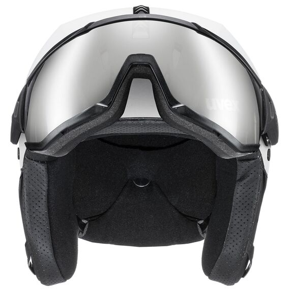 UVEX INSTINCT VISOR kask narciarski hardshell z goglami biały, Kolor: biały, Waga: 1, Rozmiar: 60-62, 3 zdjęcie