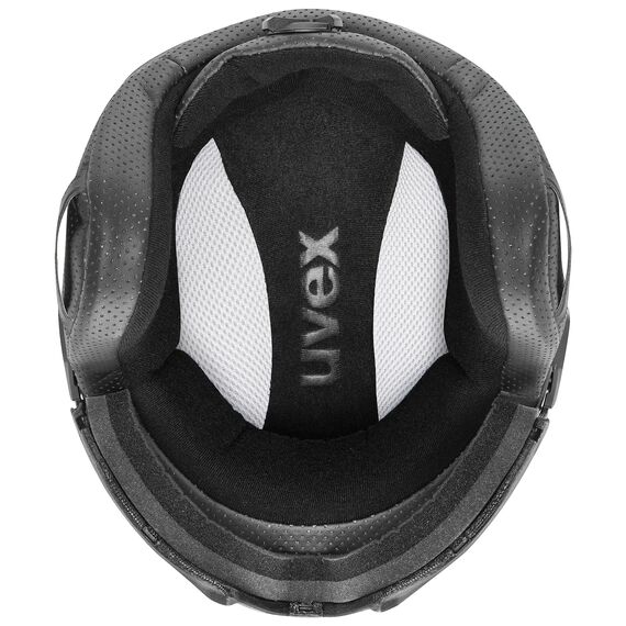 UVEX INSTINCT VISOR kask narciarski hardshell z goglami biały, Kolor: biały, Waga: 1, Rozmiar: 60-62, 6 zdjęcie