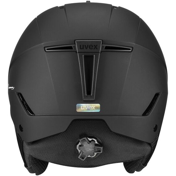 UVEX STANCE kask narciarski hardshell z regulacją czarny, Kolor: czarny, Rozmiar: 58-62, 4 zdjęcie