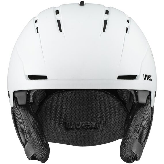 UVEX kask narciarski z technologia hardshell z MIPS Stance biały, Kolor: biały, Rozmiar: 58-62, 3 zdjęcie