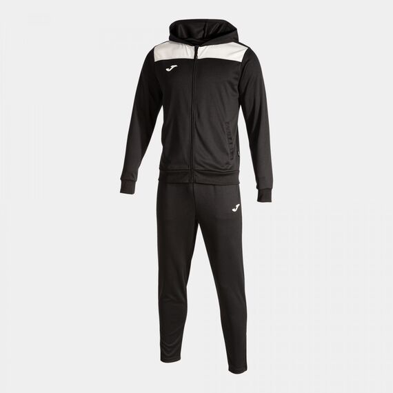 JOMA PHOENIX II dres męski sportowy bluza z kaputrem i spodnie 103121.102 czarny, Kolor: czarny, Waga: 0.2, Rozmiar: M