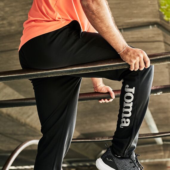 JOMA NIL spodnie dresowe męskie treningowe slim-fit 100165.300 granatowe, Kolor: czarny, Waga: 0.2, Rozmiar: L, 6 zdjęcie