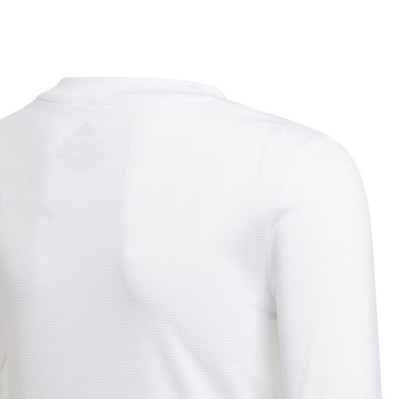ADIDAS koszulka termoaktywna dla chłopca treningowa GN5713 biała, Kolor: biały, Waga: 0.2, Rozmiar: 164, 4 zdjęcie