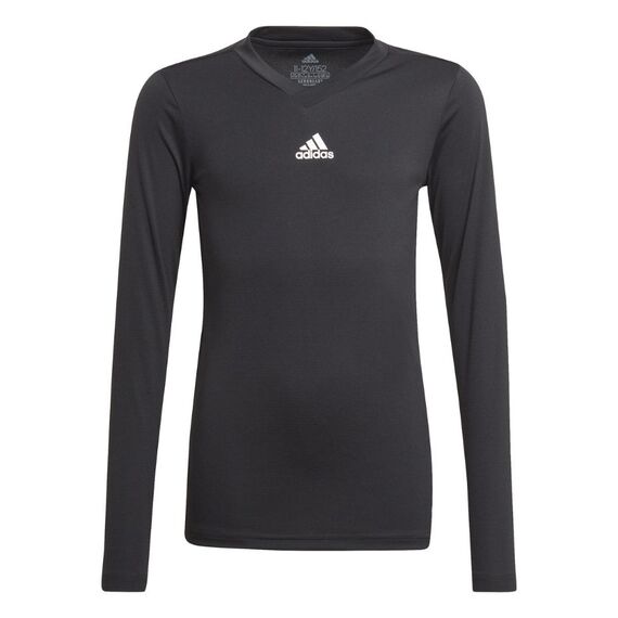 ADIDAS koszulka termoaktywna chłopięca bluza treningowa GN5710 czarna, Kolor: czarny, Waga: 0.2, Rozmiar: 140