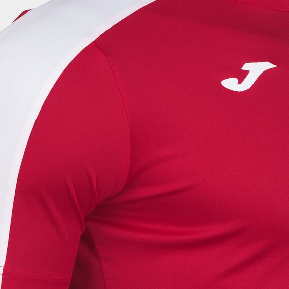 JOMA ACADEMY 101656.602 koszulka męska sportowa czerwona/biała, Kolor: czerwony, Rozmiar: S, 2 zdjęcie