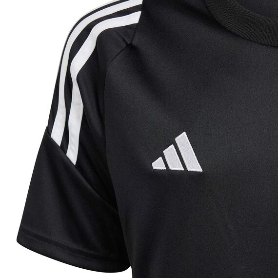 ADIDAS t-shirt sportowa chłopięca koszulka treningowa IJ7674 czarna, Kolor: czarny, Waga: 0.2, Rozmiar: 140, 4 zdjęcie