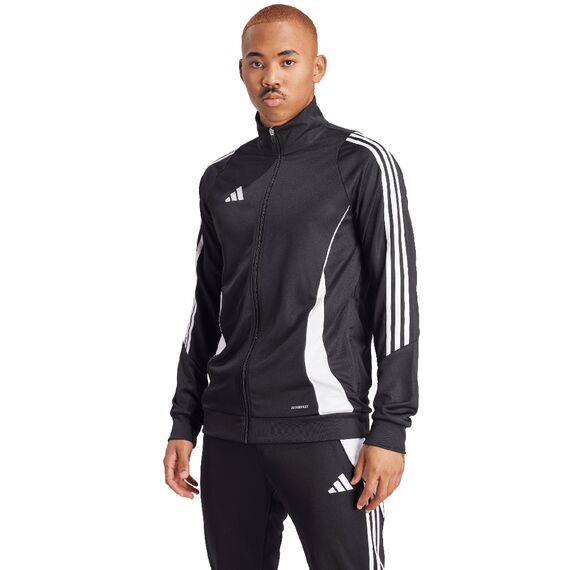 ADIDAS bluza treningowa męska na zamek IJ9959 czarna, Kolor: czarny, Waga: 0.2, Rozmiar: L, 3 zdjęcie