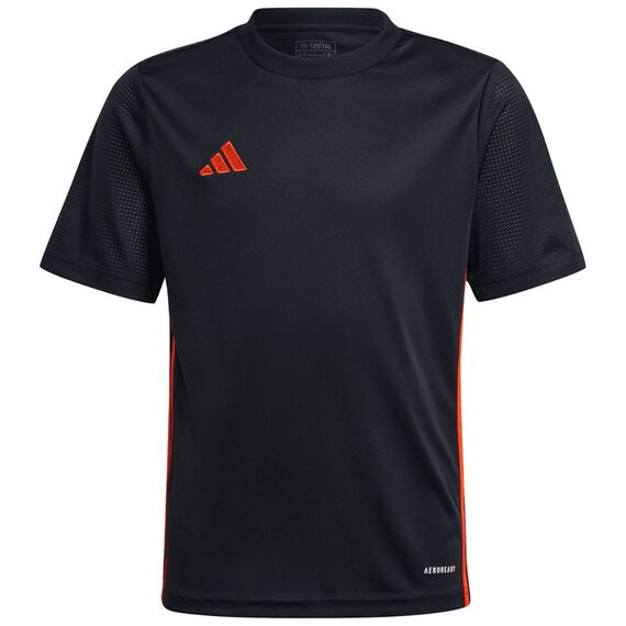 ADIDAS koszulka sportowa młodzieżowa do ćwiczeń t-shirt JJ1156 czarna, Kolor: czarny, Waga: 0.2, Rozmiar: 140, 2 zdjęcie