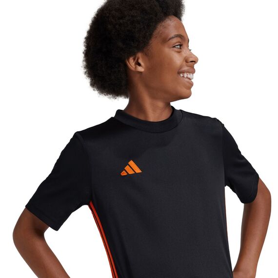 ADIDAS koszulka sportowa młodzieżowa do ćwiczeń t-shirt JJ1156 czarna, Kolor: czarny, Waga: 0.2, Rozmiar: 128, 5 zdjęcie