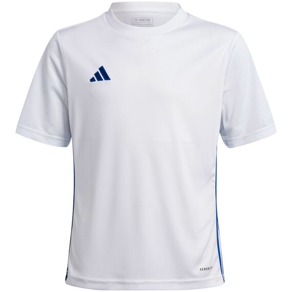 ADIDAS t-shirt chłopięcy treningowy koszulka do ćwiczeń Aeroready JJ1154 biała, Kolor: biały, Waga: 0.2, Rozmiar: 140